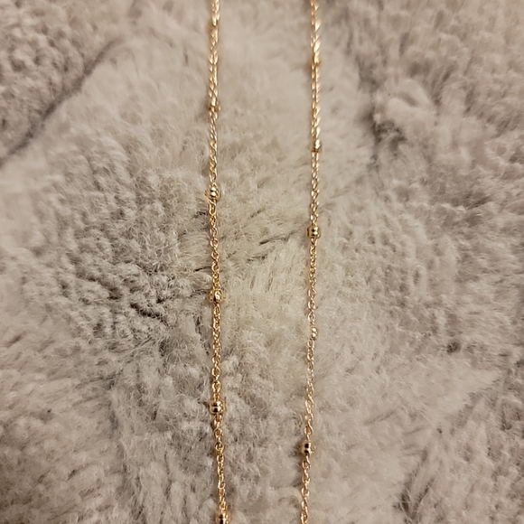 Lane Bryant Adjustable Gold Tone Necklace With Charm - Picture 4 of 6
